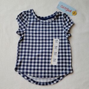 Short Sleeve Gingham T-Shirt | Cat & Jack Baby
